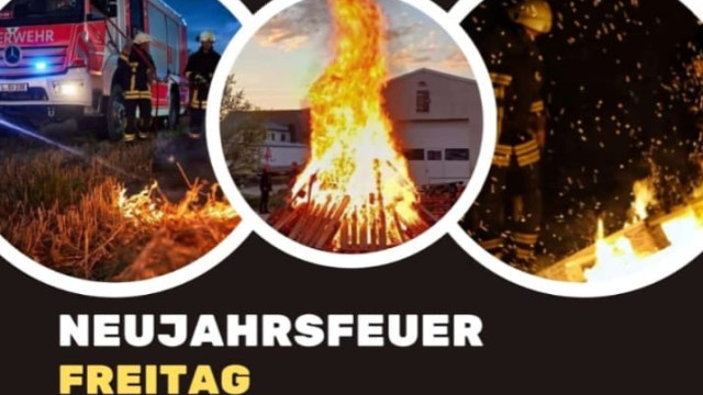 Neujahrsfeuer